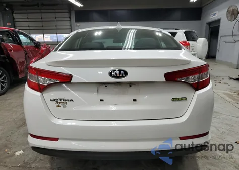 2013 Kia Optima Hybrid из США, поврежденный, VIN KNAGM4AD5D5056579
